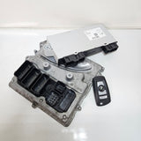 7629420-2011-2012 BMW X3 535i GT N55 Engine Control Module ECU DME Key Set