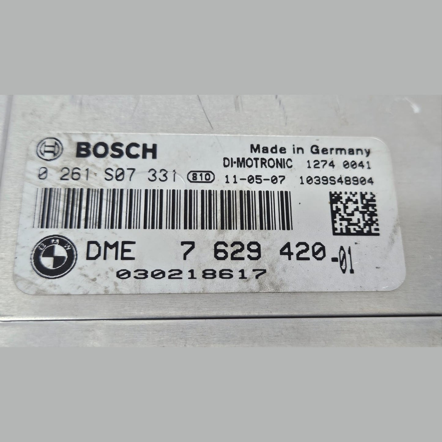 BMW 535i F10 F07 F10 N55 X3 F25 Engine Control Unit DME 7629420 ECU SET