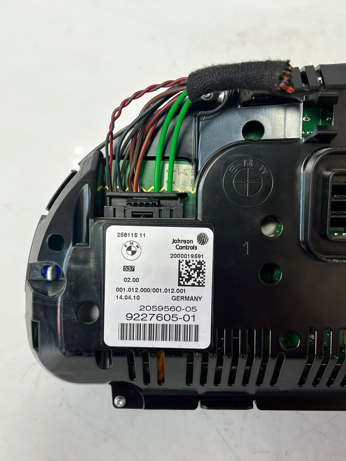2011-2013 BMW 535i and 550i F10 Instrument Cluster Speedometer 9227605 OEM