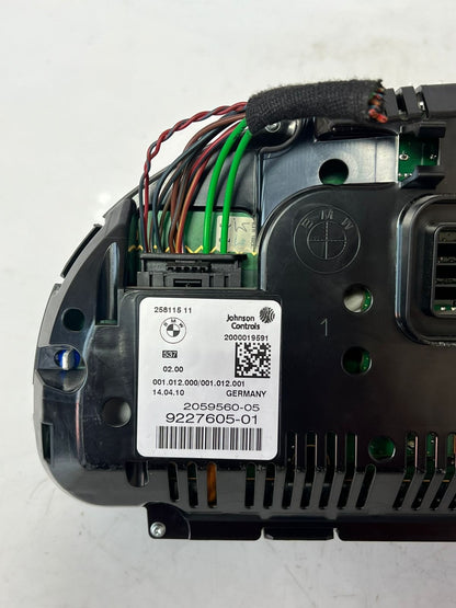 2011-2013 BMW 535i and 550i F10 Instrument Cluster Speedometer 9227605 OEM