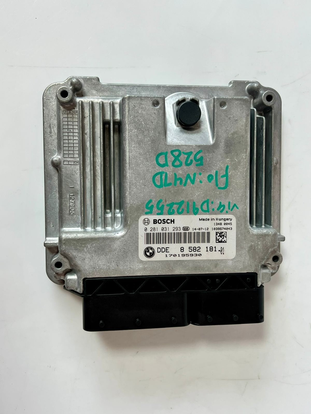 BMW F10 N47D 528D Engine Control Unit ECU SET DDE + CAS4 CA+ NO KEY 8582181 OEM