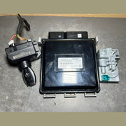 2010-14 Mercedes-Benz W204 ECU Engine Control Module Ignition Key Switch SET OEM
