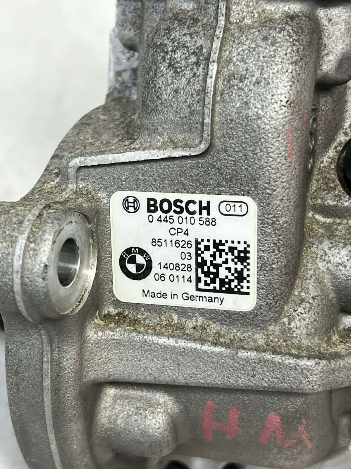 BMW 1' 2' 3' 4' 5' X1 X3 X4 MINI High Pressure Fuel Pump 8511626 0445010588