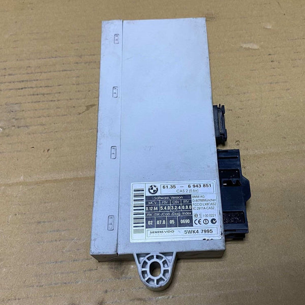 BMW Car Access System Control Module 6943851 CAS2 5 Series E60 E61