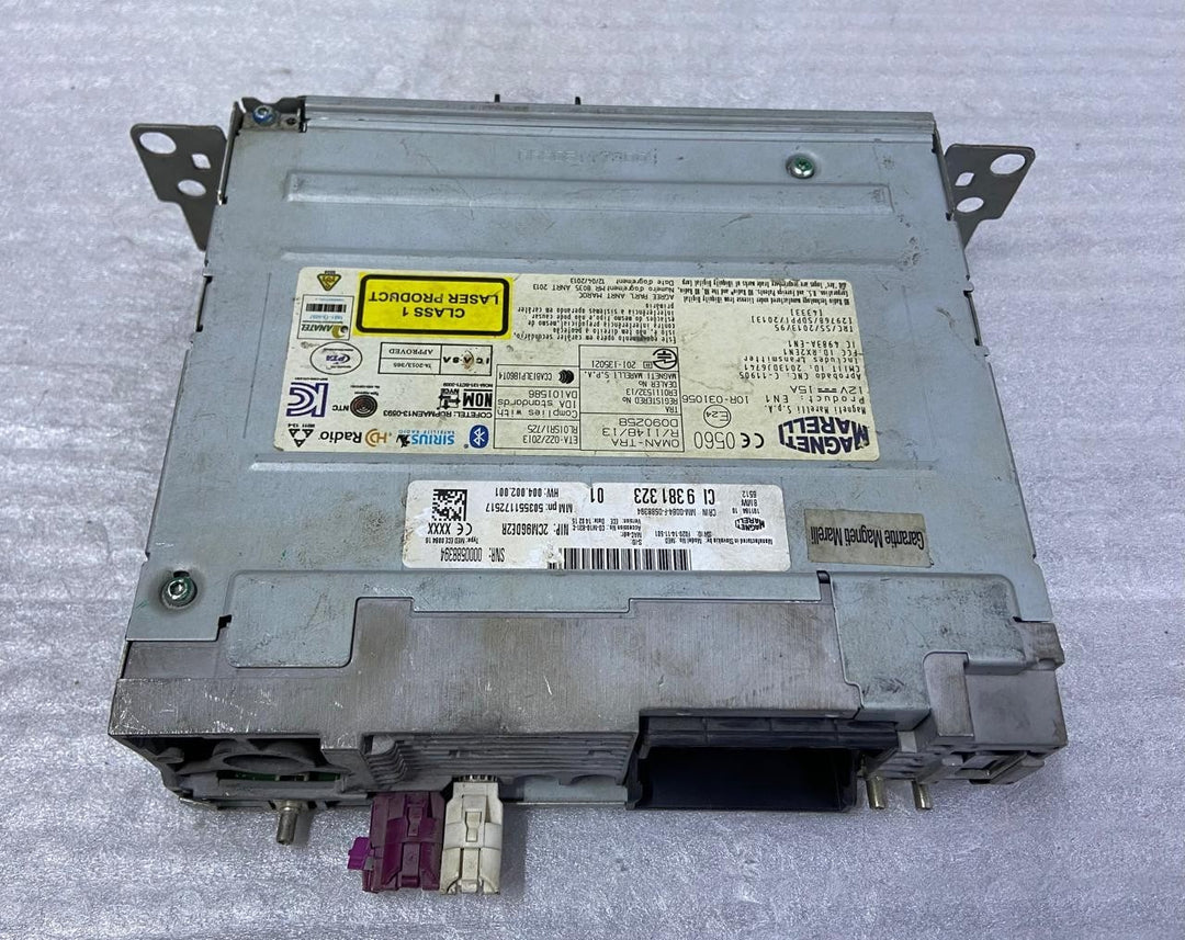 OEM BMW E87 BASIC HEADUNIT MEDIA Radio Navi DVD CD 9381323