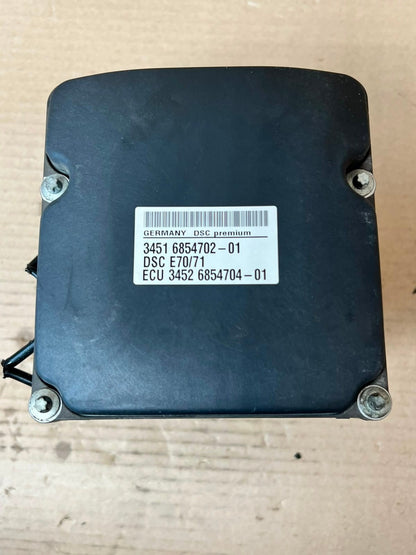 2007-2013 BMW X5 E70 ABS HYDRAULIC PUMP Control Module 6854702 OEM