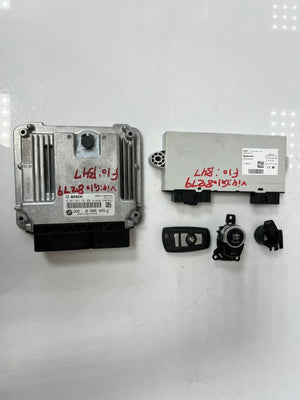 BMW Engine Control Unit DDE 8585425 F10 F11 520d B47 190HP ECU SET DIESEL