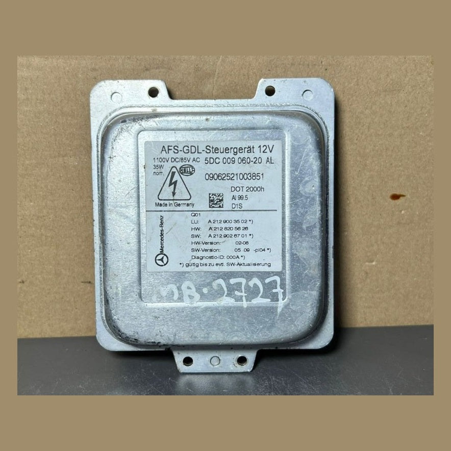 Mercedes W212 E-Class Xenon Light Headlight Control Module Unit A212 9003502 OEM