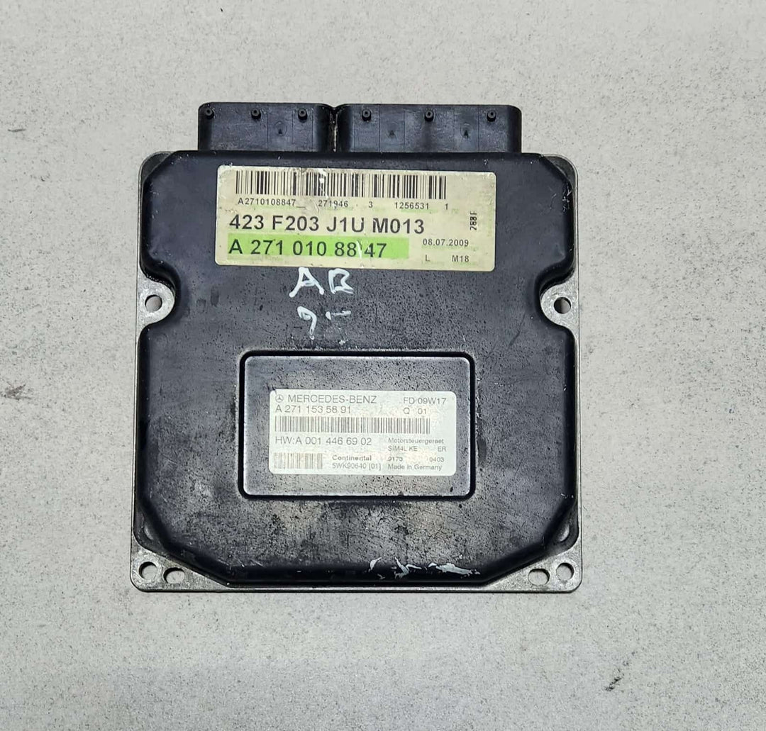 2011-2012 Mercedes-Benz C180 Engine Control Unit A2710108847