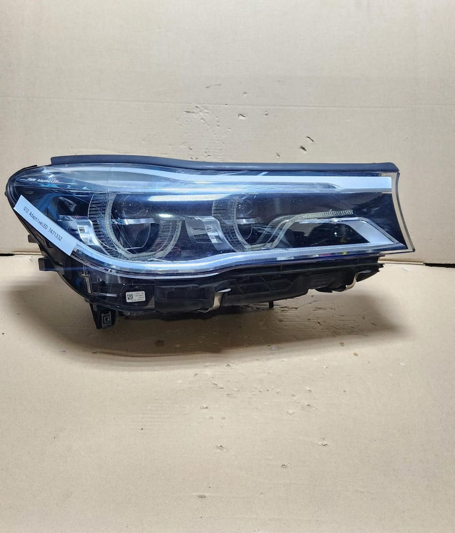 Genuine 2016-2019 BMW 750i Led Adaptive Headlight 7471332 G11 G12 750i USA 