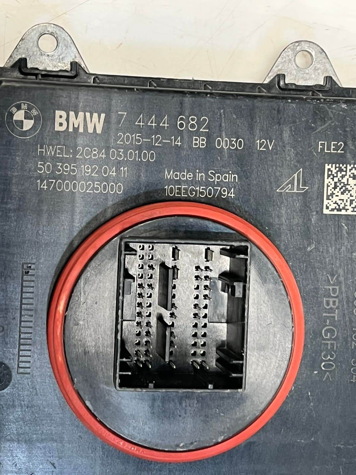 BMW 1' F20 F21 F30 F31 F32 F36 Led Headlight Ballast Control Module 7444682 OEM