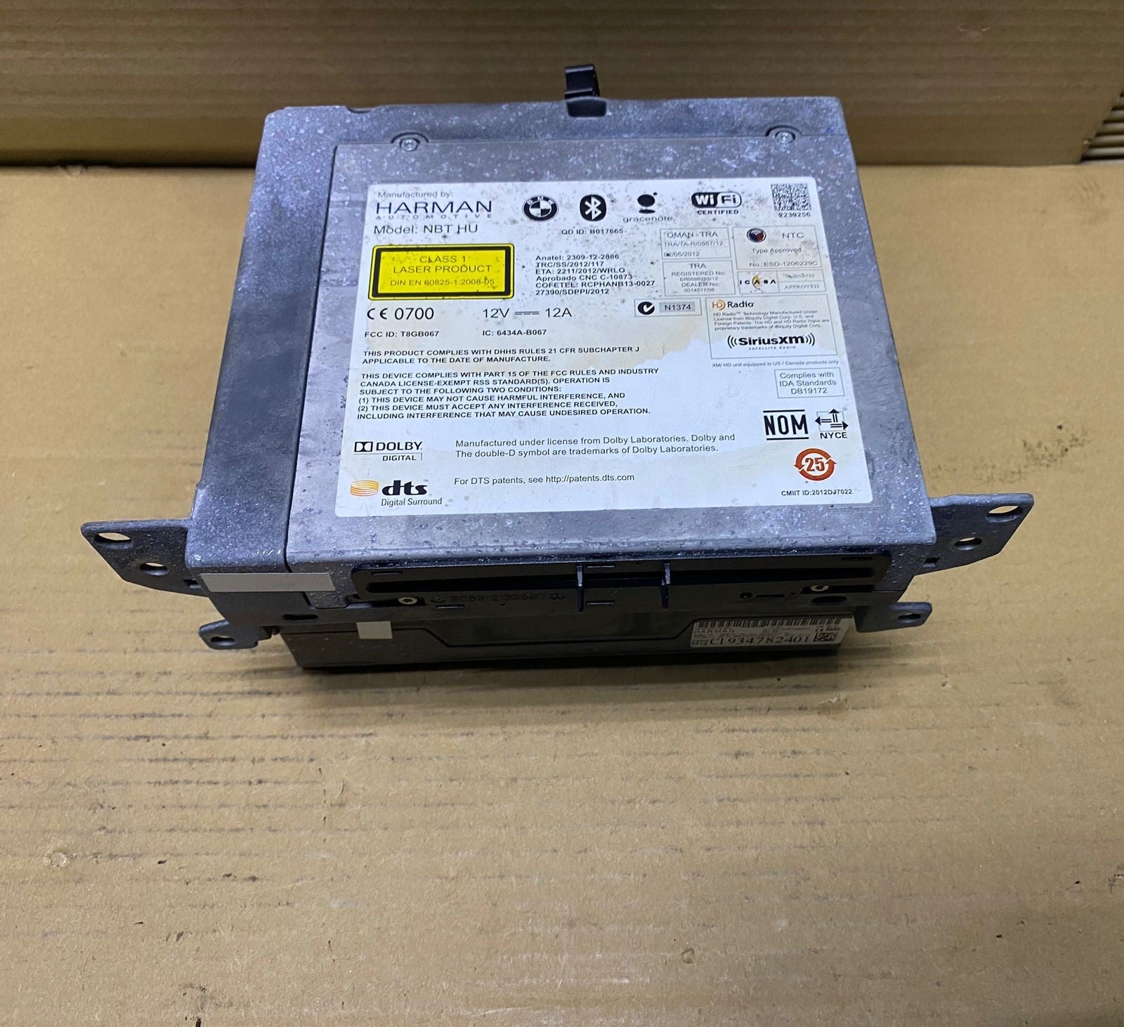 2012-2018 BMW X5 F15 HARMAN KARDAN SOUND SYSTEM FULL SETS HEAD UNIT AMPLI SUBWFR