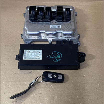 ECU SET 8617569 BMW  X1 E84 2013 LCI TURBO N20A Engine Control Module Unit