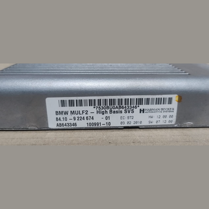 BMW  OEM 750I ULF HIGH BLUETOOTH COMMUNICATION CONTROL MODULE-9224674