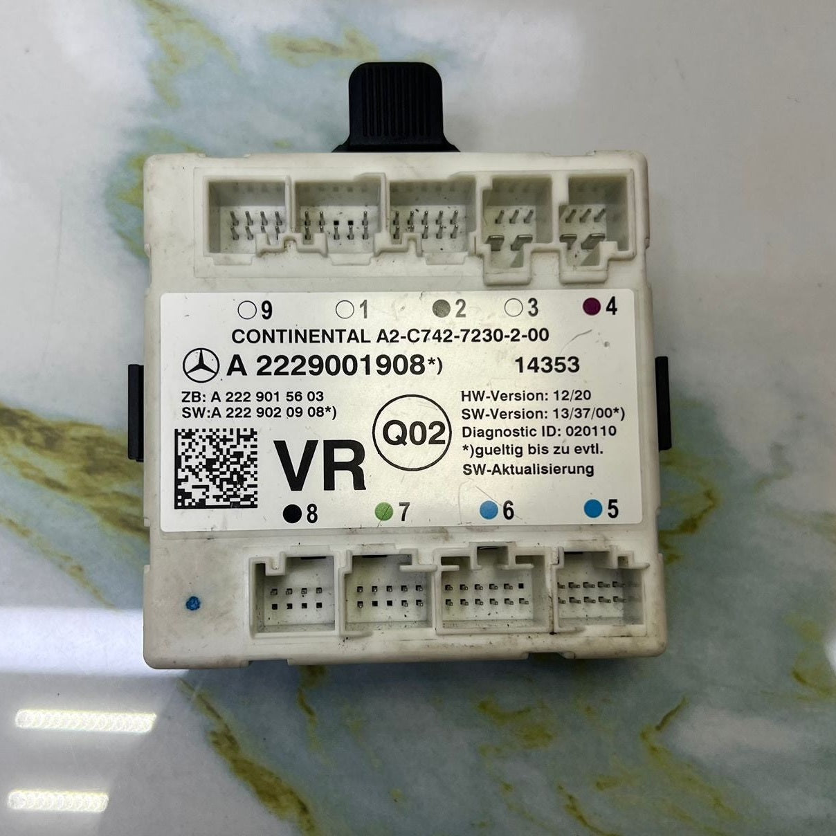 Mercedes-Benz Door Control Module A 2229001908 W222 S-Class and C-Class
