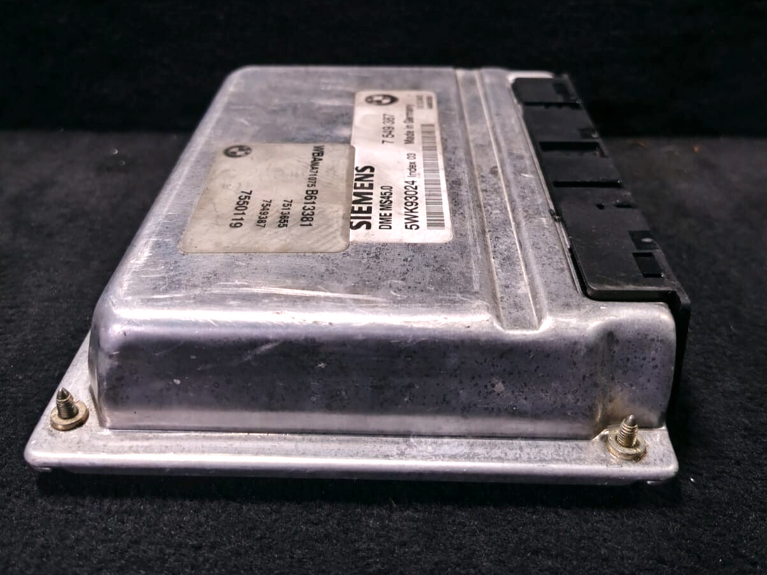 BMW 525i E60  M54 ENGINE CONTROL UNIT ECU MODULE ONLY 5WK93024 MS45.0 - 7549387