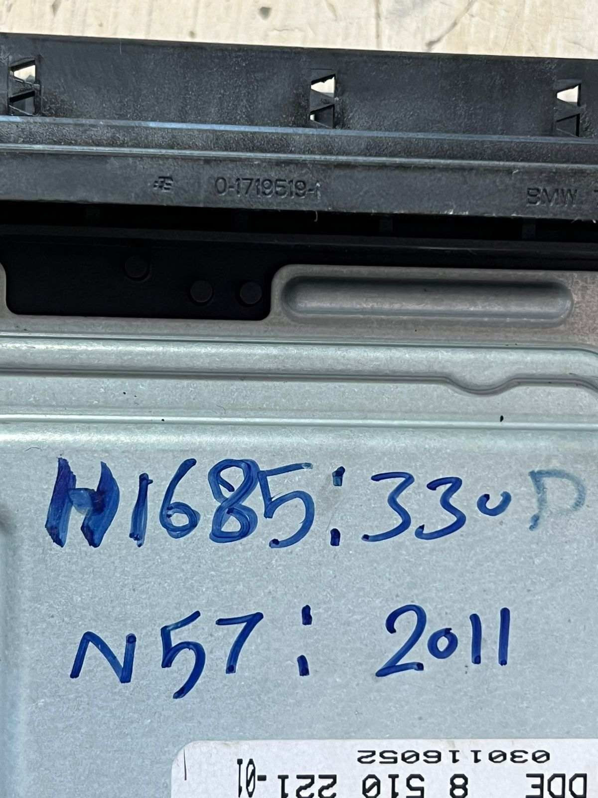2011 BMW N57 330D Engine Control Unit ECU SET DDE + CAS3 + 1KEY 8510221
