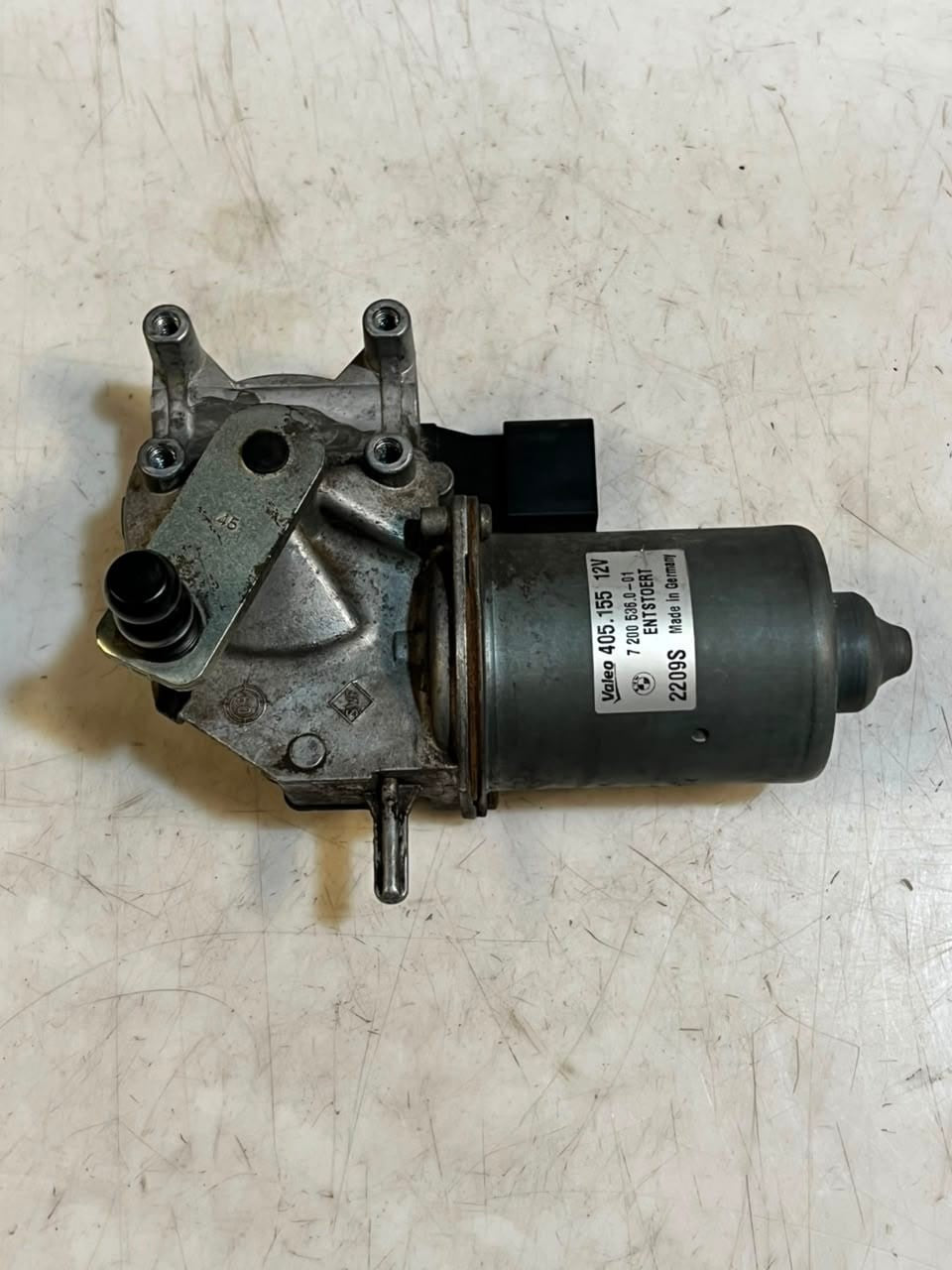 2006-2014 BMW X5 E70 Windshield Wiper Linkage MOTOR 7200536 OEM
