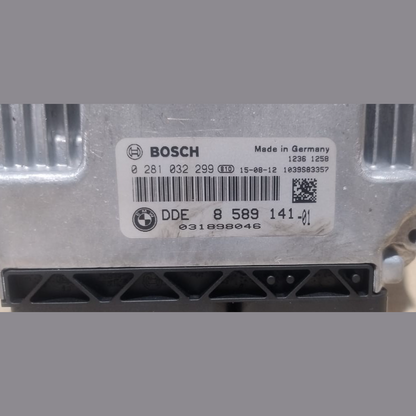 BMW 1 SERIES F20 LCI  116D ECU B37 ENGINE IGNITION KIT OEM+ KEY OEM  8589141