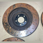 قم بتحميل الصورة إلى عارض الصور، Mercedes-Benz E63 W212 E-Class Front \ Rear Brembo Red Calipers &amp; Brake Discs