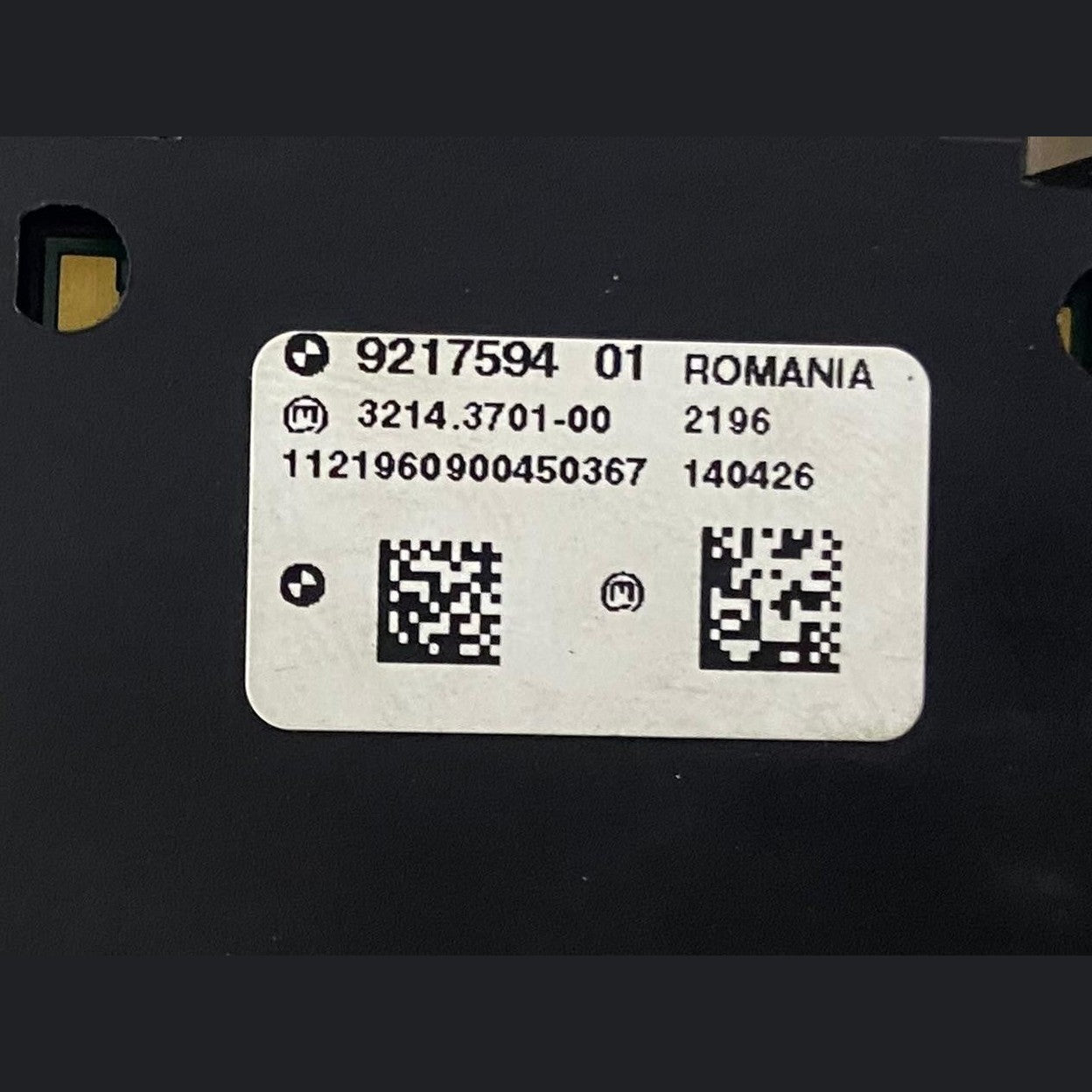 OEM BMW F10 F18 F12 F15 F26 X3 X4 Parking Brake / HILL HOLD Switch 9217594