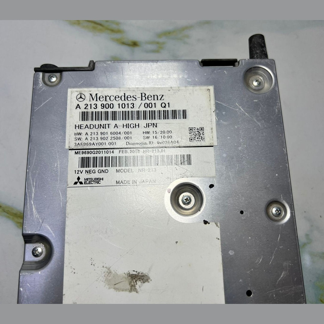 15-21 Mercedes W213 E-Class Radio Audio Multimedia Head Unit  A213 9001013 OEM