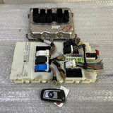OEM BMW F30 N20B ENGINE CONTROL UNIT DME ECU SET 7643312 BOSCH