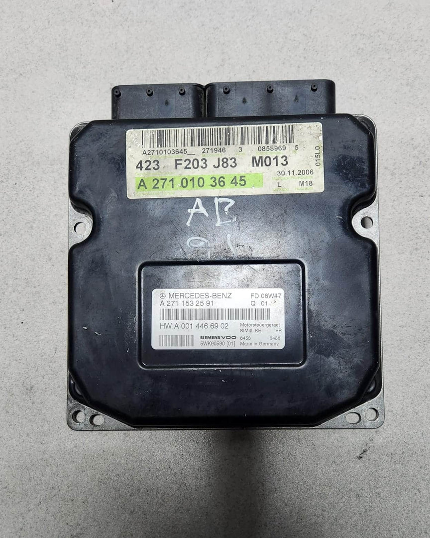 Benz Engine Control Unit A2710103645 CLC W203 C-Class 1.8 Petrol