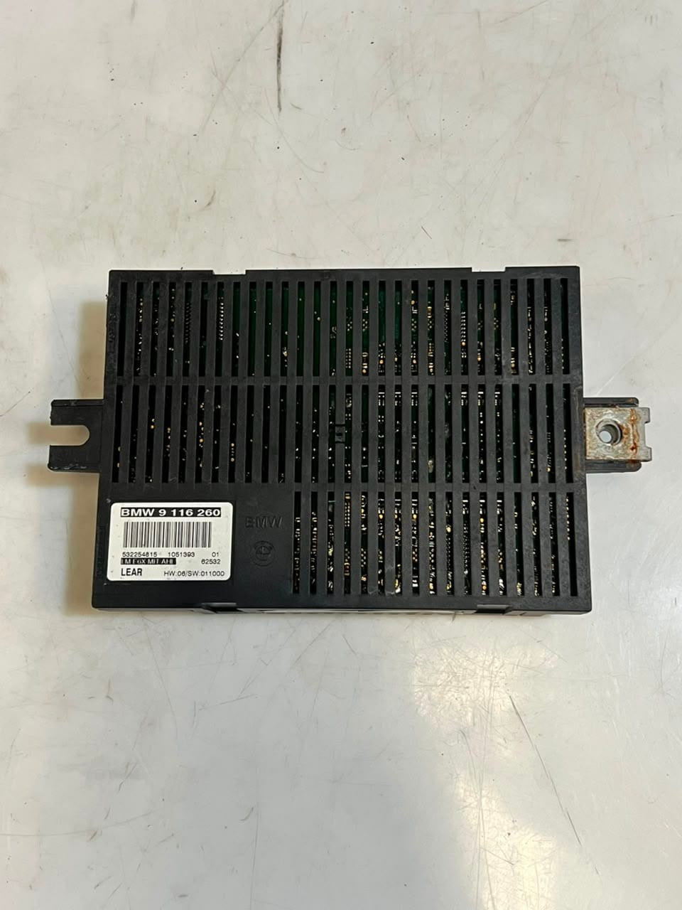 2007 BMW 5 Series E60 E61 and M6 E63 LEAR Light Control Module 9116260 OEM
