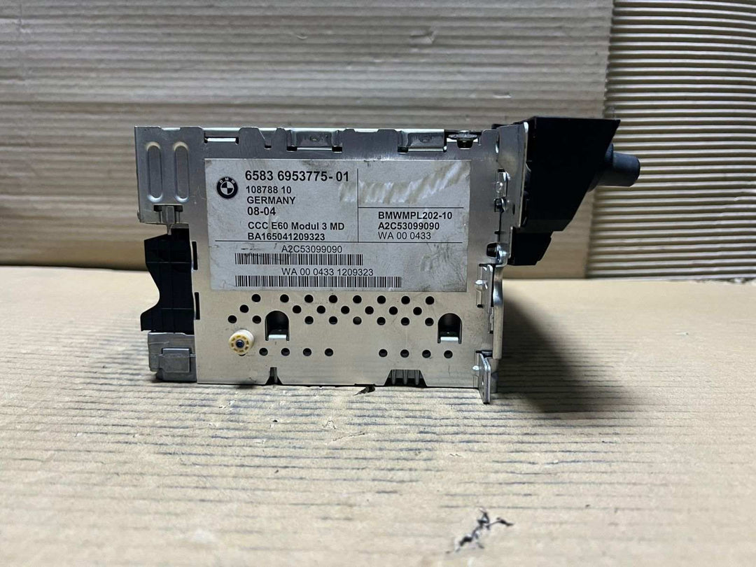 BMW Navigation Radio Cd MD 6953775 E63 E60 E61 HEAD UNIT CCC E60 MODULE 3 MD
