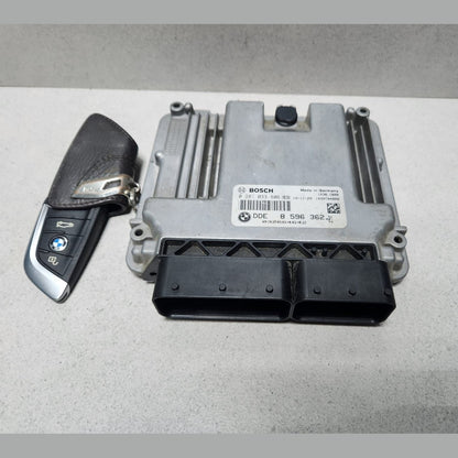 2017 BMW X1 Engine Control Unit + KEY 8596362 F20 120d F30 320d, F36 420d  B47