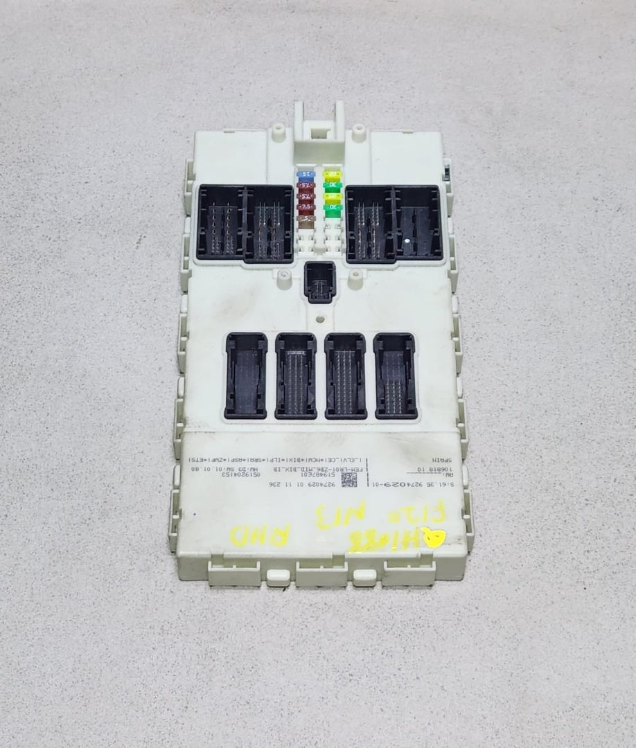 BMW 1 F20 F21 Comfort/Convenience Module 9274029 1 Series F20 F21