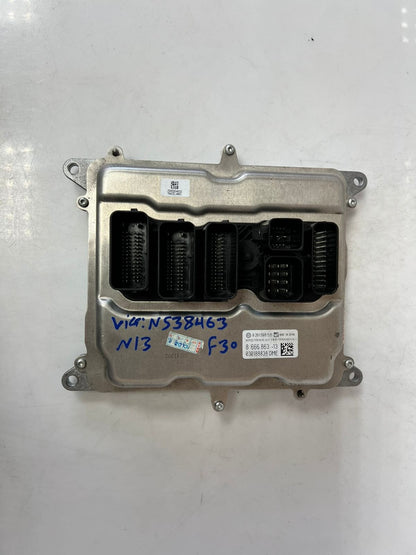 BMW N13 F30 Engine Control Unit ECU COMPLETE SET DME + FEM + 1 KEY 8666863 - 13