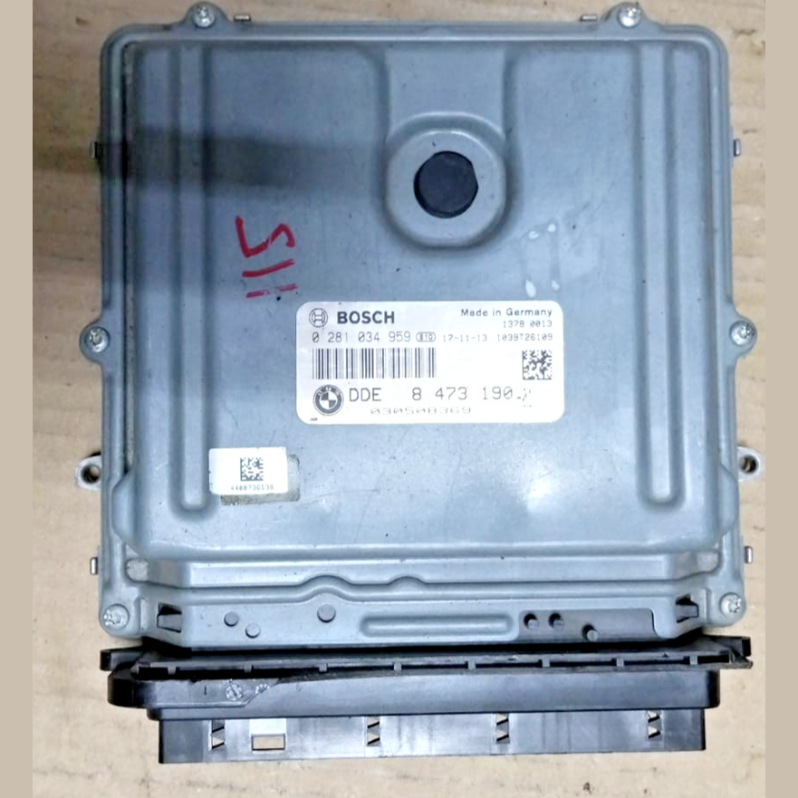 BMW 3 4er F30 F31 F32 F33 F34 F36 335d N57 ECU ENGINE CONTROL 0281034959 8473190