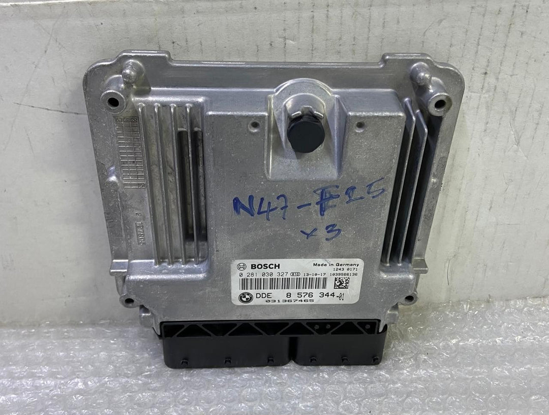 OEM BMW X3 F25 N47N DIESEL ENGINE CONTROL UNIT MODULE DDE ECU ONLY 8576344