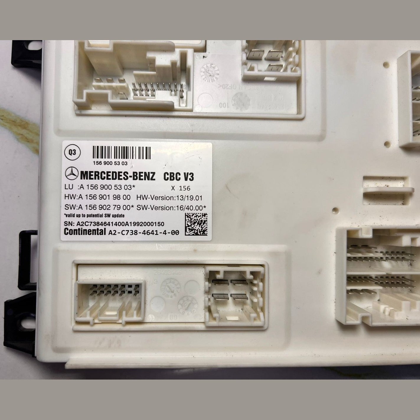 2015-2019 Mercedes-Benz W156 GLA250 Body Comfort Control Module Unit A 156 900 5
