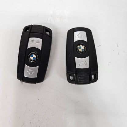 7587164-2007-2008 BMW 328i N52 Engine Control Module MSV80 Siemens DME Key Set