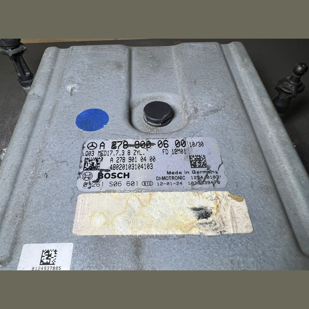 10-18 Mercedes W212 W166 Engine Control Module Unit ECM ECU A278 9000600 OEM