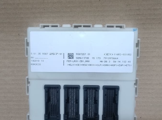 BMW 520i F30 F10 N20 ENGINE CONTROL COMPUTER ECU UNIT KIT DME 8606777
