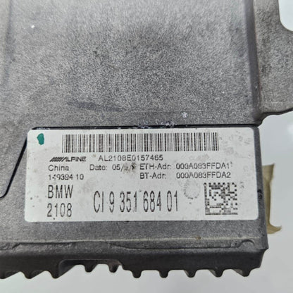9351684-2013-2018 BMW 3 5 Series G30 X5 Audio Player Multimedia Control Unit 