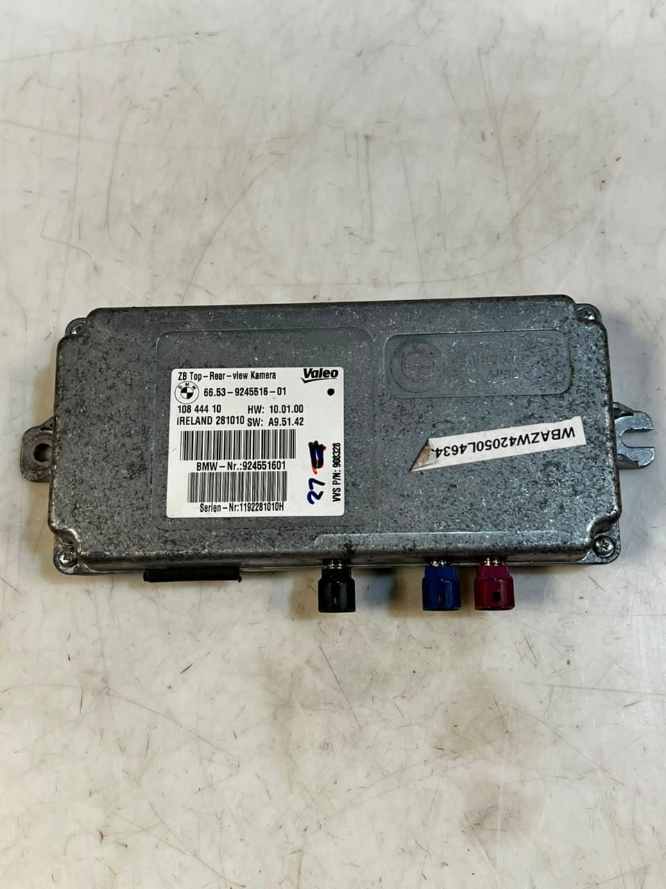 2007-2013 BMW E70 X5 E71 X6 Rear View Camera Control Module 9245516 OEM