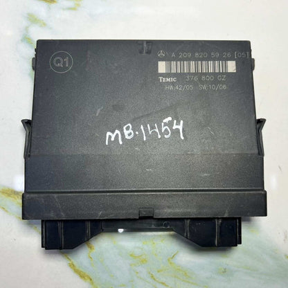 Mercedes Comfort Control Module A2098205926 CLK W209