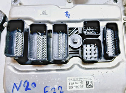BMW 428i F32  2013 N20 ENGINE CONTROL UNIT ECU KIT DME 8664661
