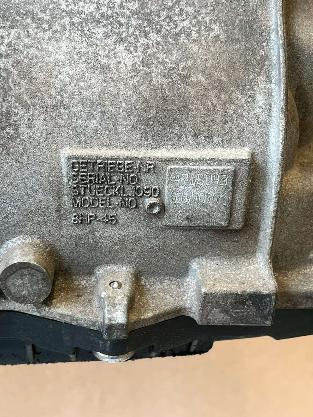 2013 BMW X1 E84 sdrive 8HP45 Automatic Transmission 7649239 