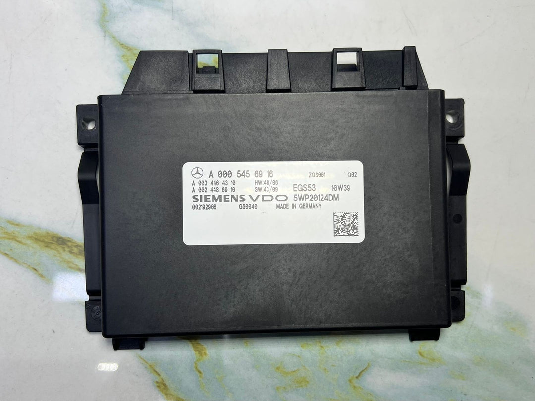 10–15 Mercedes E-Class W212 Gearbox Transmission Control Module A000 5456916 OEM