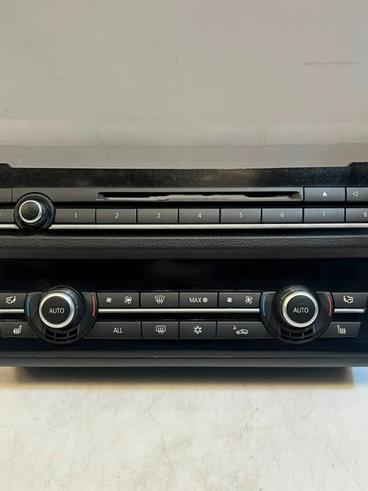 2011-2016 BMW 5 Series F10 F11 535i Air Conditioning Control Panel 9263746 OEM