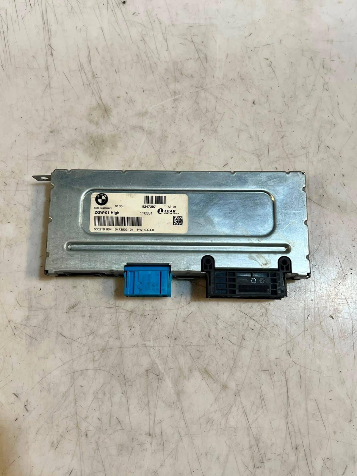 2011-2016 BMW 5' F07 F10 F11 535i Central Gateway Module 9247397 OEM