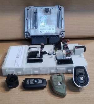 BMW F20 F30 F32 120dX 320dX 420dX 184HP N47N ENGINE CONTROL UNIT SET+KEY 8582155