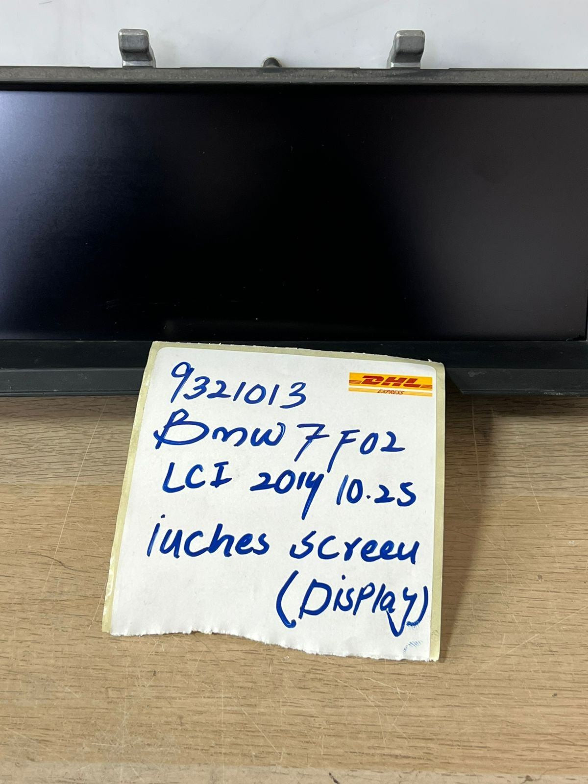 2014 BMW 750LI F02 LCI - 10.25" Information Display Screen / Monitor 9321013