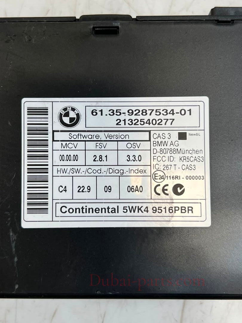 2013 BMW X1 E84 20iX N20 Engine Control Unit ECU SET DME+ CAS3 8617569 OEM